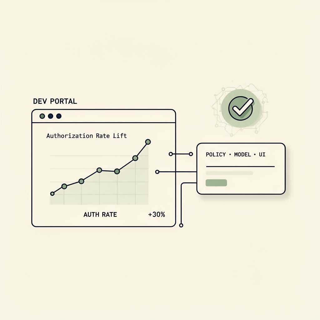 Developer Portal & AI-powered Auth Rate tooling